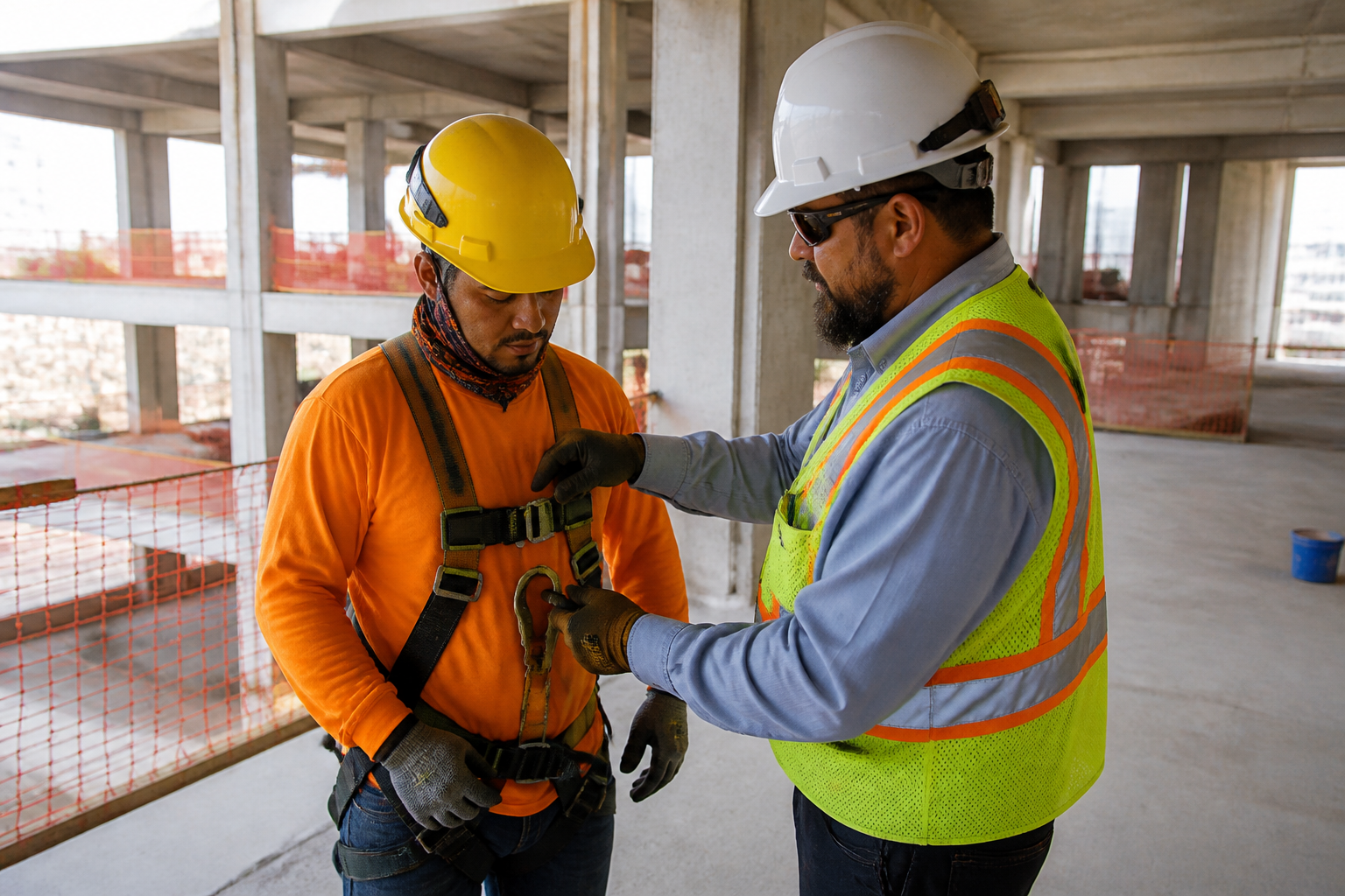 Fall Protection Training Non English Construction Workers