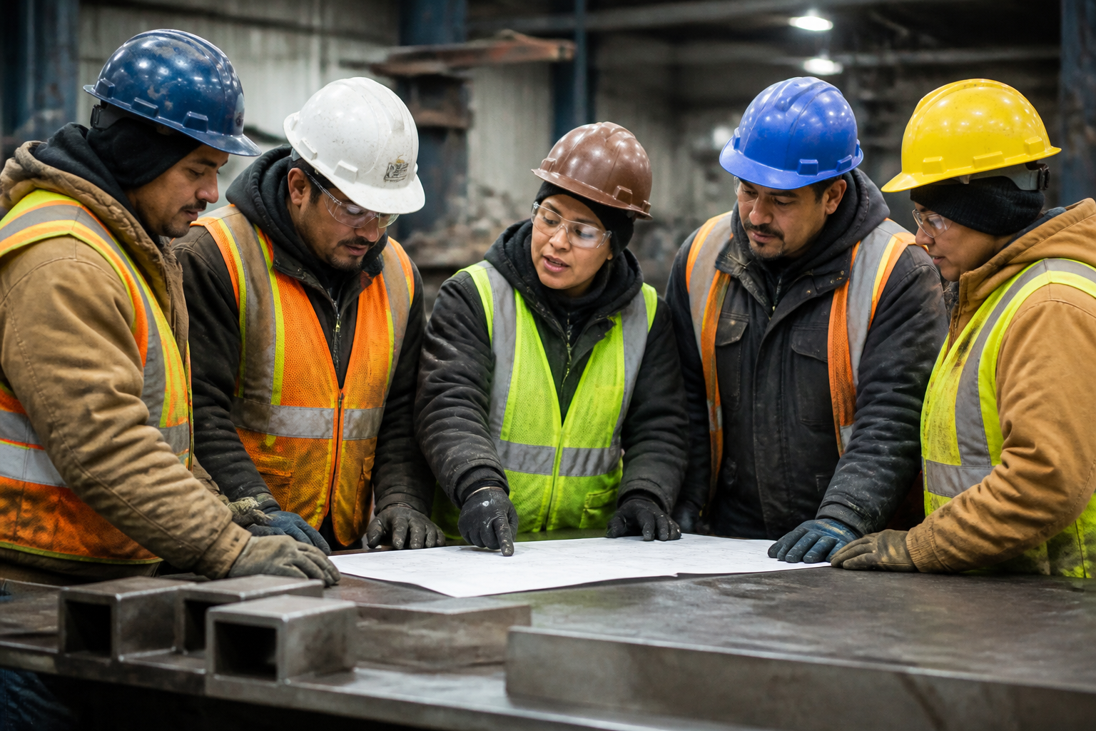 Winter Construction Safety Spanish Crew Guide